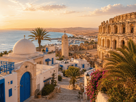 The Classic Tour Of Tunisia AI Image
