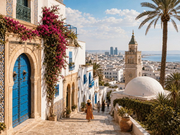 Tunis City AI Image